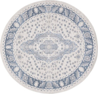 Safavieh Blair Washable BLR208 Beige / Grey Blue Area Rug