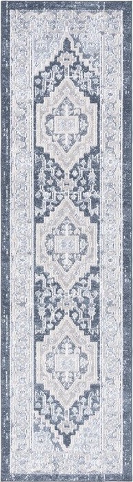 Safavieh Blair Washable BLR210 Beige / Navy Area Rug