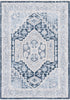 Safavieh Blair Washable BLR210 Beige / Navy Area Rug