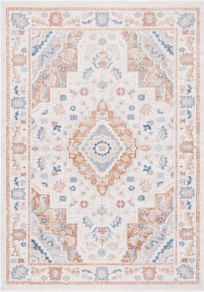 Safavieh Blair Washable BLR214 Beige / Rust Area Rug