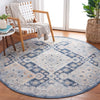 Safavieh Blair Washable BLR220 Grey / Navy Area Rug