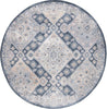 Safavieh Blair Washable BLR220 Grey / Navy Area Rug