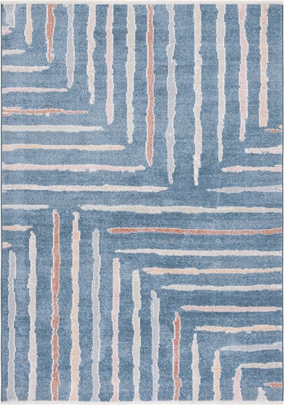 Safavieh Blair Washable BLR222 Blue / Multi Area Rug