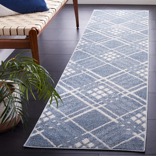 Safavieh Blair Washable BLR228 Blue / Ivory Area Rug