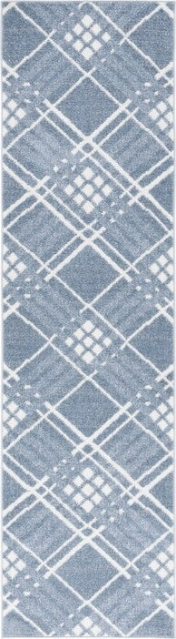 Safavieh Blair Washable BLR228 Blue / Ivory Area Rug