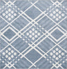 Safavieh Blair Washable BLR228 Blue / Ivory Area Rug