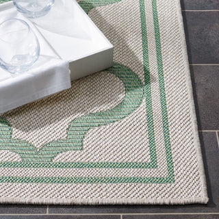 Safavieh Bermuda BMU810 Beige / Green Machine Washable Area Rug