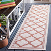 Safavieh Bermuda BMU810 Ivory / Rust Machine Washable Area Rug