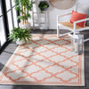 Safavieh Bermuda BMU810 Ivory / Rust Machine Washable Area Rug