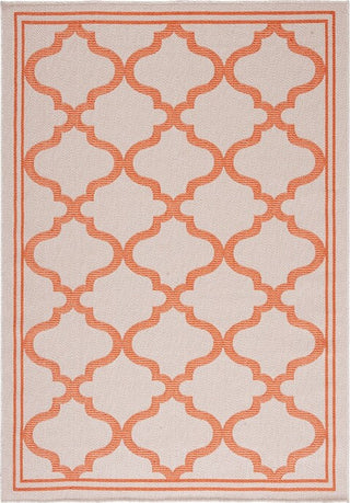 Safavieh Bermuda BMU810 Ivory / Rust Machine Washable Area Rug