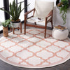 Safavieh Bermuda BMU810 Ivory / Rust Machine Washable Area Rug