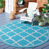 Safavieh Bermuda BMU810 Aqua / Grey Machine Washable Area Rug