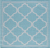 Safavieh Bermuda BMU810 Aqua / Grey Machine Washable Area Rug