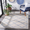 Safavieh Bermuda BMU810 Ivory / Blue Machine Washable Area Rug