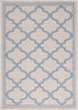 Safavieh Bermuda BMU810 Ivory / Blue Machine Washable Area Rug