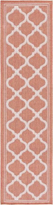 Safavieh Bermuda BMU810 Rust / Ivory Machine Washable Area Rug