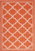 Safavieh Bermuda BMU810 Rust / Ivory Machine Washable Area Rug