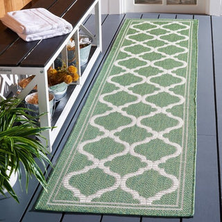 Safavieh Bermuda BMU810 Green / Beige Machine Washable Area Rug