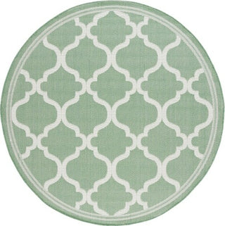 Safavieh Bermuda BMU810 Green / Beige Machine Washable Area Rug