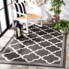 Safavieh Bermuda BMU810 Charcoal / Ivory Machine Washable Area Rug