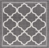 Safavieh Bermuda BMU810 Charcoal / Ivory Machine Washable Area Rug