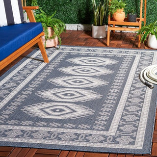 Safavieh Bermuda BMU827 Navy / Ivory Area Rug