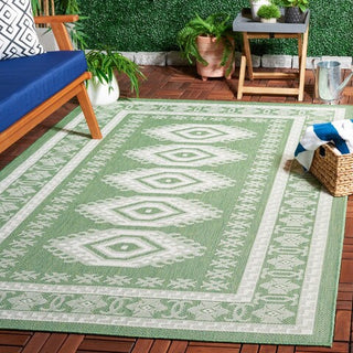 Safavieh Bermuda BMU827 Green / Ivory Area Rug