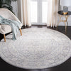 Safavieh Brentwood BNT832F Light Grey / Ivory Area Rug Room Scene