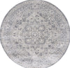 Safavieh Brentwood BNT837F Grey / Light Area Rug Round