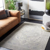 Safavieh Brentwood BNT851J Ivory / Grey Area Rug Room Scene