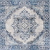 Safavieh Brentwood BNT874M Blue / Light Grey Area Rug Square