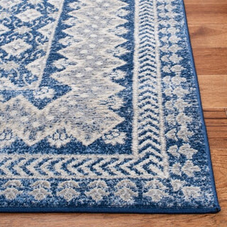 Safavieh Brentwood BNT899N Navy / Beige Area Rug Detail