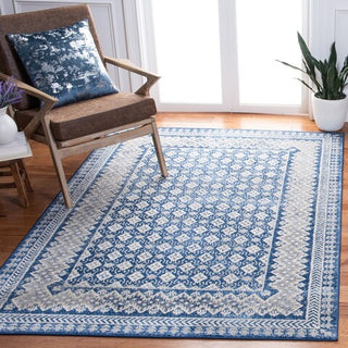 Safavieh Brentwood BNT899N Navy / Beige Area Rug Room Scene