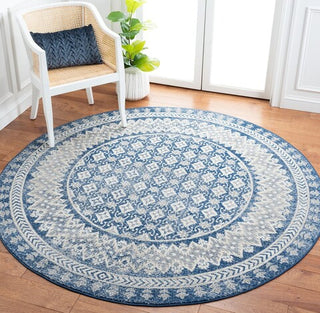 Safavieh Brentwood BNT899N Navy / Beige Area Rug Room Scene