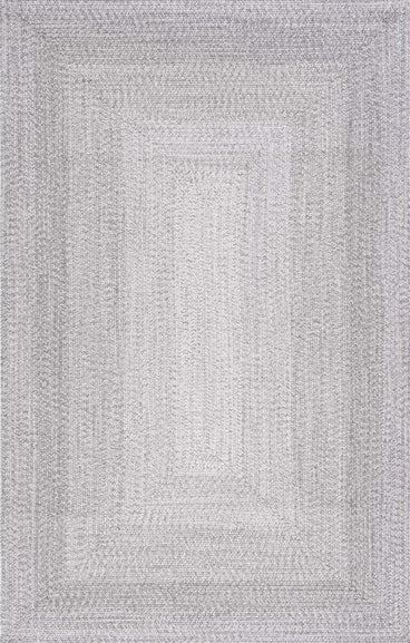 Safavieh Braided BRA220F Grey Machine Washable Area Rug main image