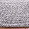 Safavieh Braided BRA220F Grey Machine Washable Area Rug Detail