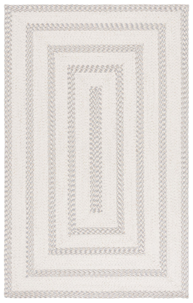 Safavieh Braided 800 BRA821A Ivory / Grey Area Rug main image