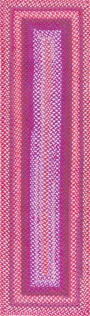 Safavieh Braided 800 BRA823Q Red / Orange Area Rug main image