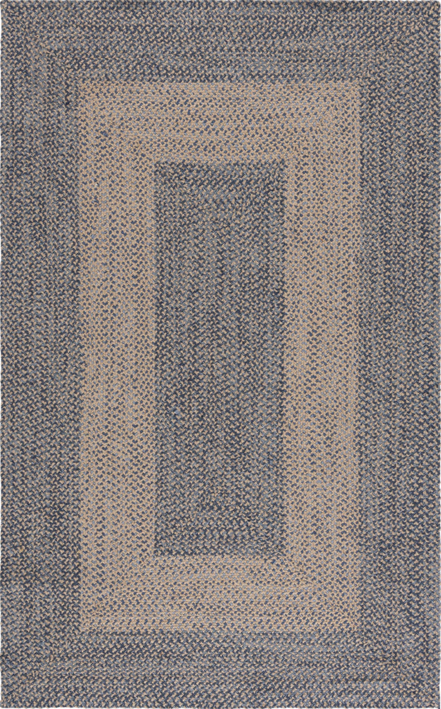 Safavieh Braided 800 BRA841M Natural / Blue Area Rug main image