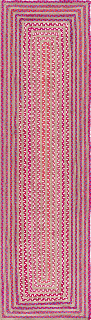 Safavieh Braided 800 BRA861P Natural / Red Area Rug main image
