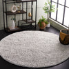 Safavieh Berber BRB101H Ivory / Dark Grey Area Rug Room Scene Feature