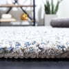 Safavieh Berber BRB101M Ivory / Blue Area Rug Detail