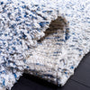 Safavieh Berber BRB101M Ivory / Blue Area Rug Detail