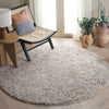 Safavieh Berber BRB101T Ivory / Brown Area Rug Room Scene Feature