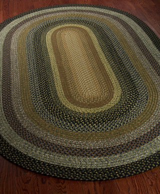 Safavieh Braided BRD308A Multi Area Rug Round