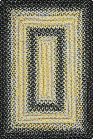 Safavieh Braided BRD311A Black / Grey Area Rug main image