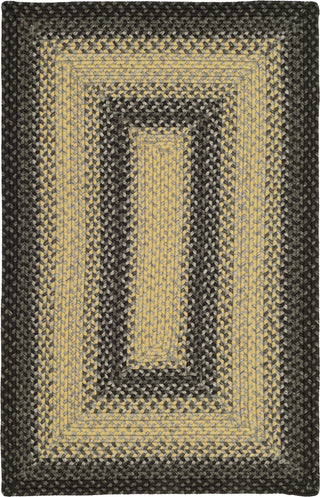 Safavieh Braided BRD311A Black / Grey Area Rug Main