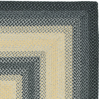 Safavieh Braided BRD311A Black / Grey Area Rug 