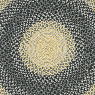 Safavieh Braided BRD311A Black / Grey Area Rug 