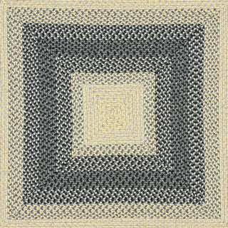 Safavieh Braided BRD311A Black / Grey Area Rug 